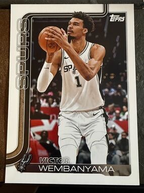 Topps San Antonio Spurs Victor Wembanyama Costco Oversized Card. OTC-2